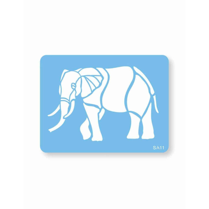 elephant-cake-stencil