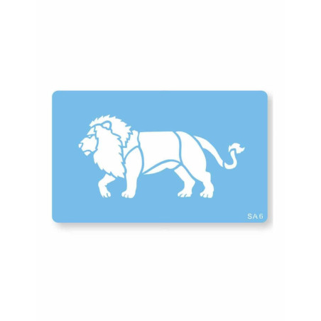 lion-stencil-for-cake