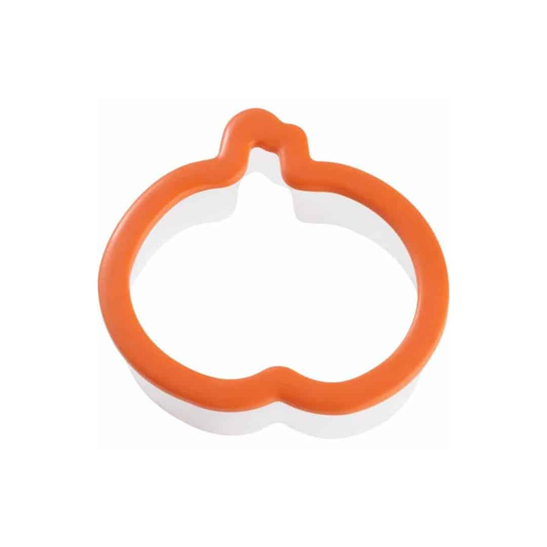 Large 9cm plastic Halloween pumpkin cookie cutter - Wilton