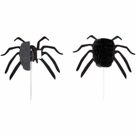 12-toppers-spiders-halloween-wilton