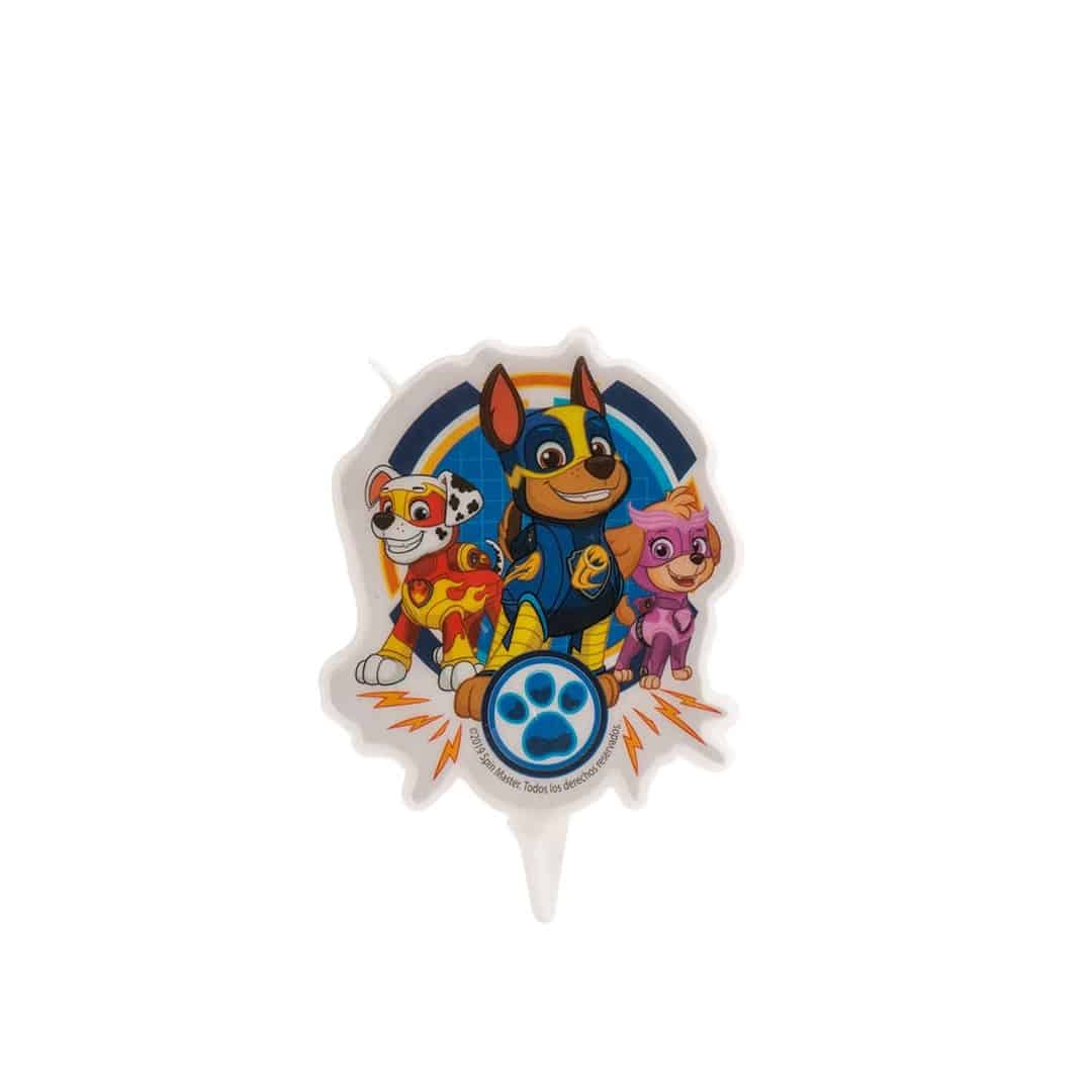 Paw Patrol Birthday Candle
