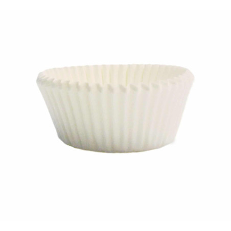 white cupcake cases
