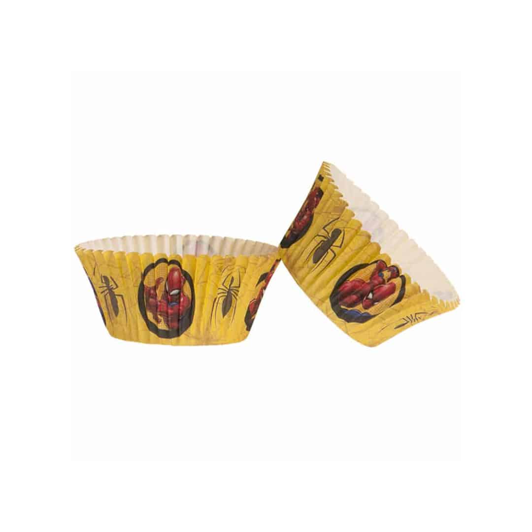 Spiderman-cupcake cases