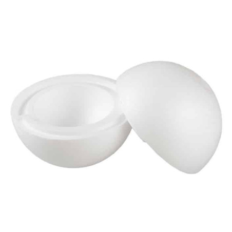 Half-sphere-in-polystyrene-cake-dummy