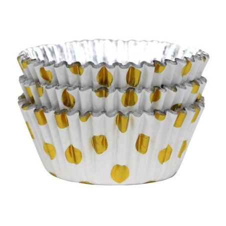 white-cupcake-boxes-with-gold-polka dots