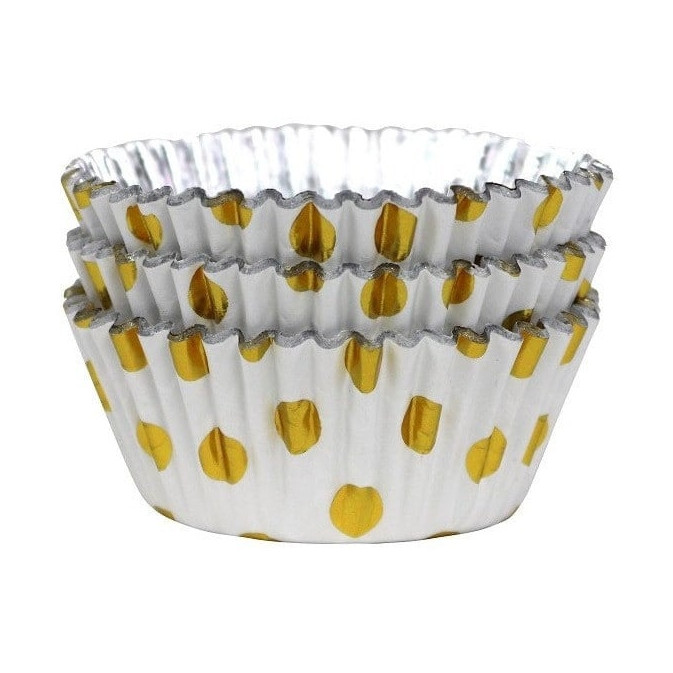 white-cupcake-boxes-with-gold-polka dots