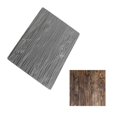 leaf-wood-texture-cake-design
