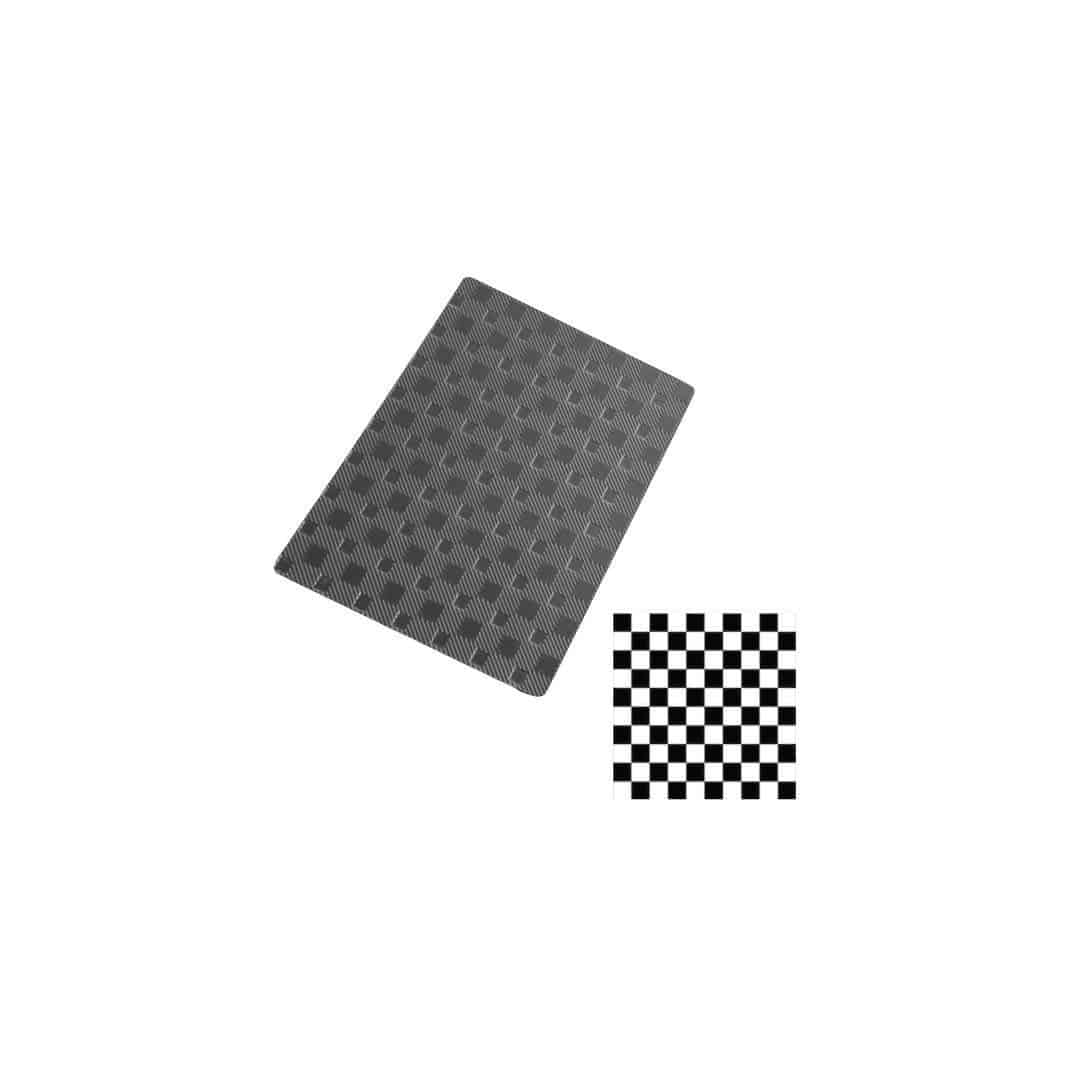 leaf-texture-checkerboard-cake-design