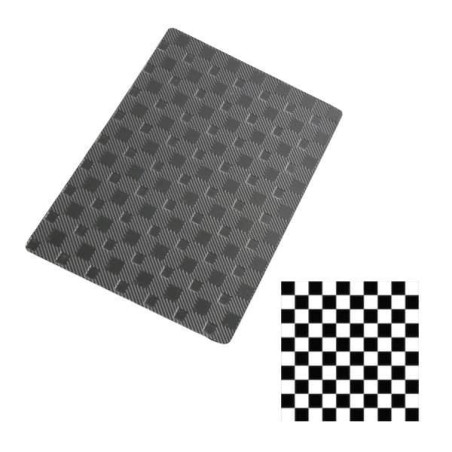 leaf-texture-checkerboard-cake-design