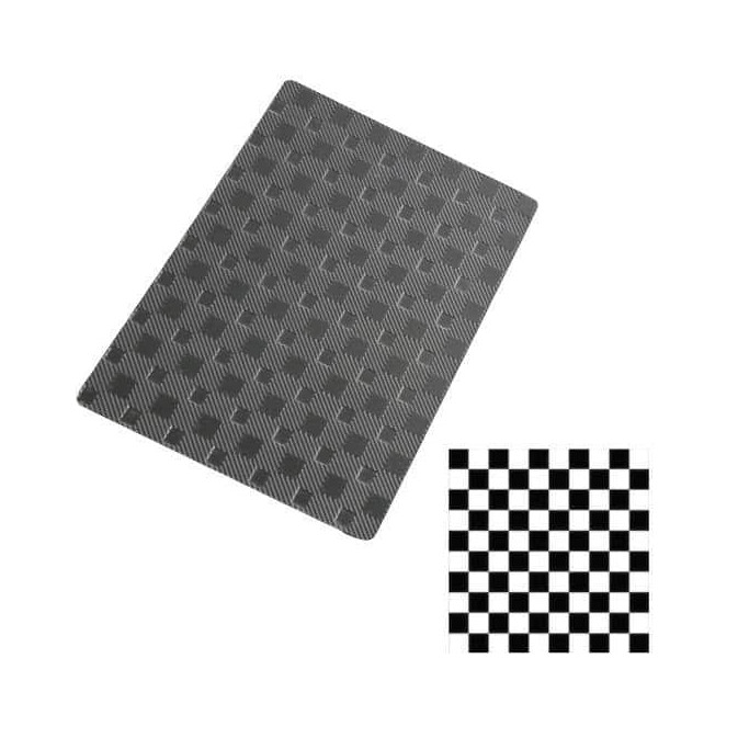 leaf-texture-checkerboard-cake-design