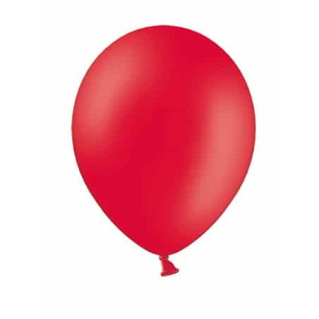10 Red Birthday Balloons