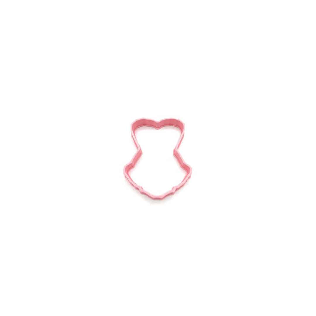 10cm women's bustier cookie cutter