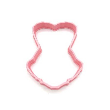 10cm women's bustier cookie cutter