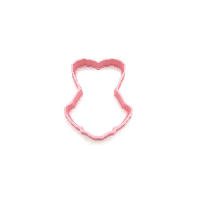 10cm women's bustier cookie cutter