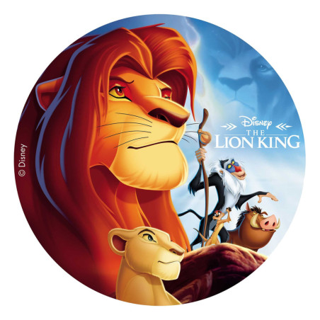 lion-king-cake-disk-20-cm