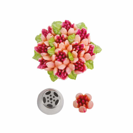 Pastry tip-tulip-5-petals