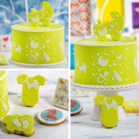 cookie cutter-stroller-body-biscuit-baby-shower