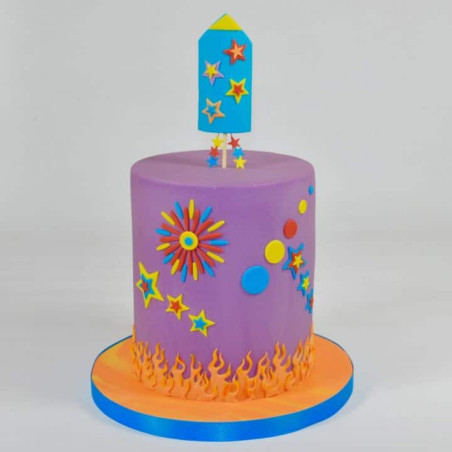 flame-effect-cake