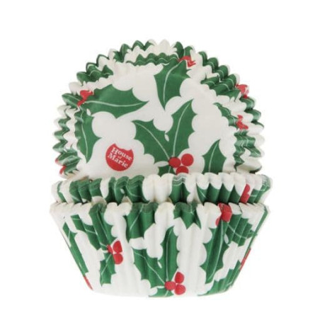 50-christmas-cupcake-cases-holly-decor