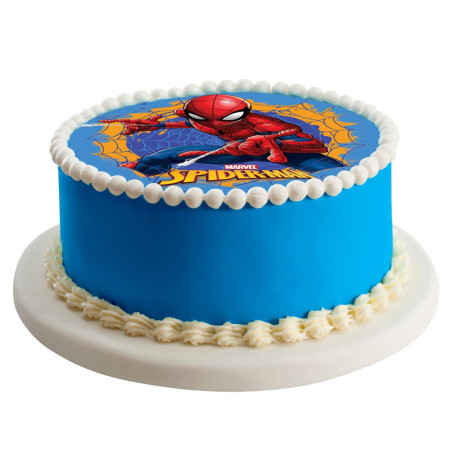 wafer-disk-spiderman-for-cake