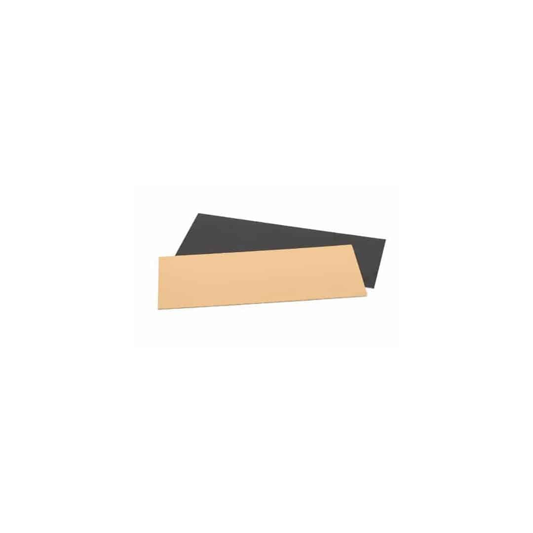 yule log cake boards black and gold