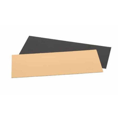 yule log cake boards black and gold