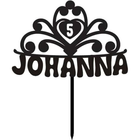 cake-topper-princess-to-customize-black-sequin