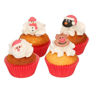 12 edible subjects for a Christmas log