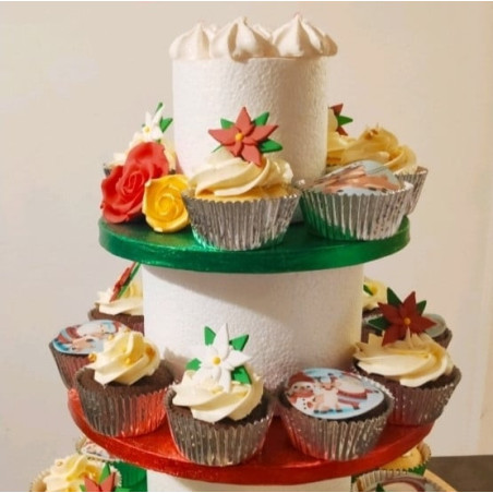 round-red-cake-tray-presentation-cake-drum