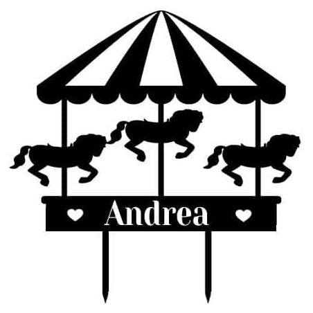 cake-topper-carousel-customizable