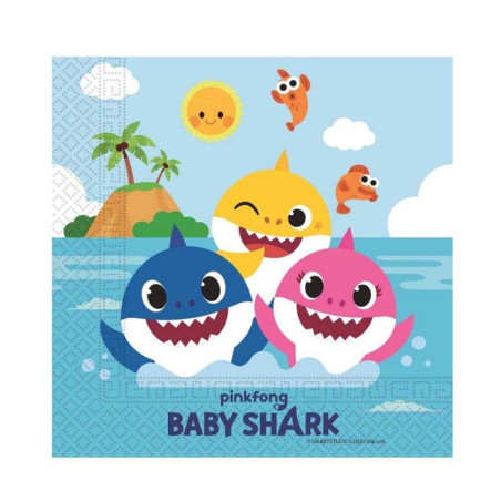 20-baby-shark-napkins