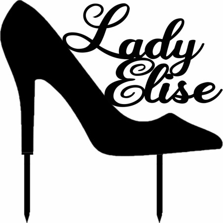 cake-topper-pump-to-customize-shiny-black