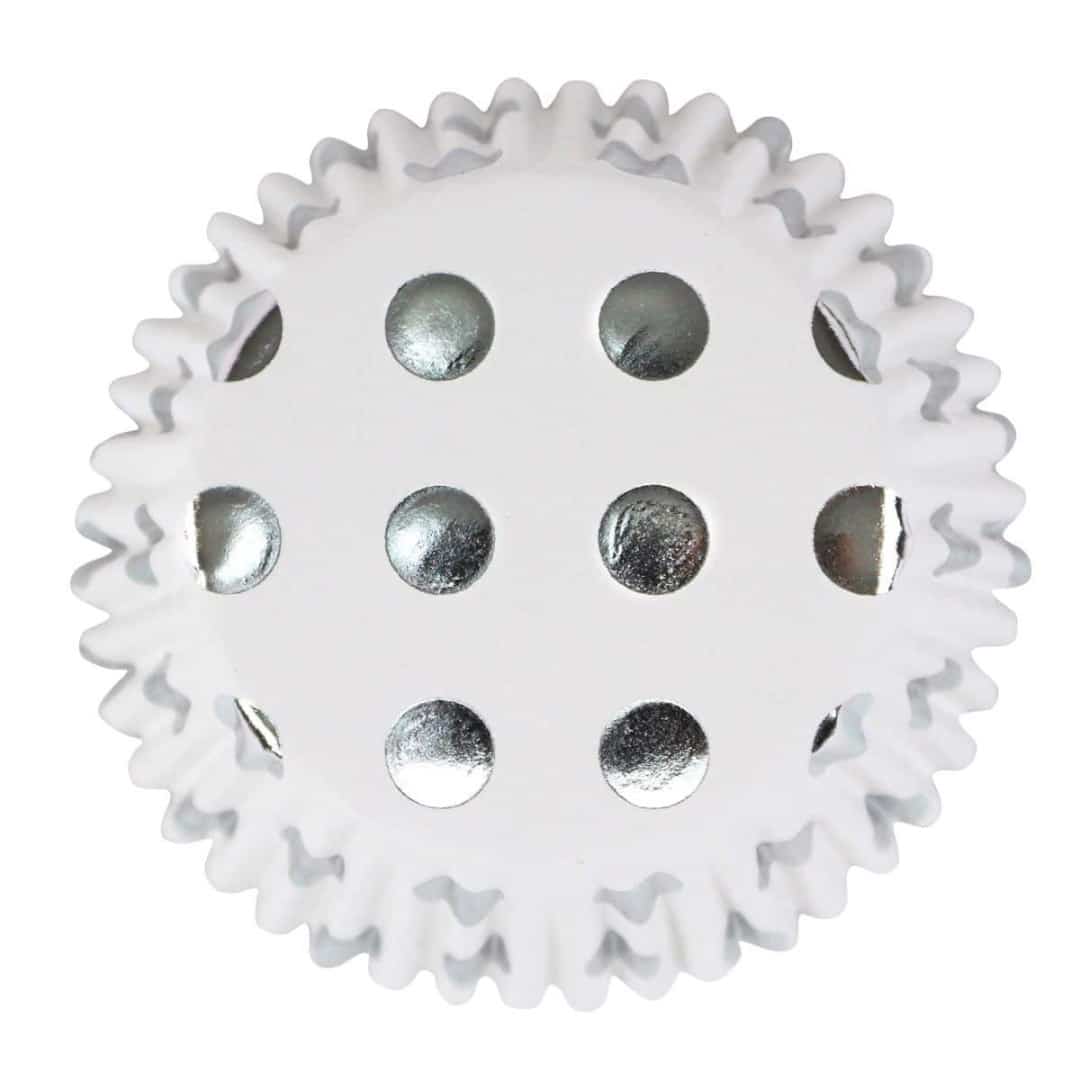 lot-30-white-cupcake-cases-silver-polka dots