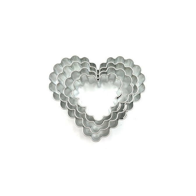 4-dented-hearts cookie cutters