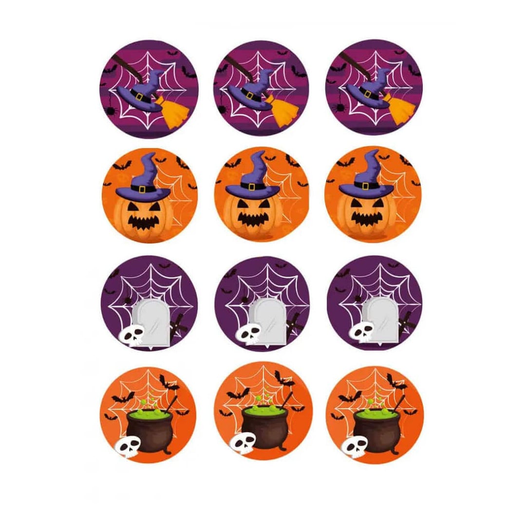 cupcake-discs-halloween-witches