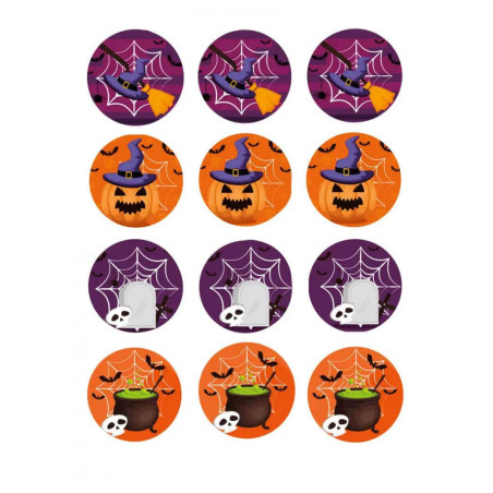 cupcake-discs-halloween-witches