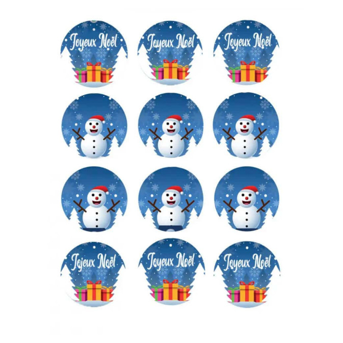 12-enchanted-christmas-sugar-discs-for-cupcakes-cookies