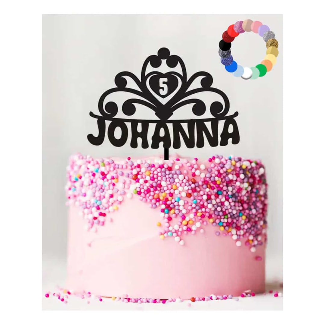cake-with-cake-topper-tiara-to-customize