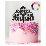 cake-with-cake-topper-tiara-to-customize