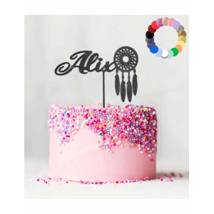 Cake Topper Dream catcher - Colors of your choice