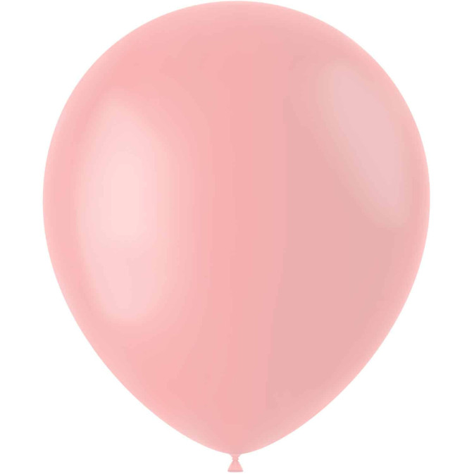 50-matte-powder-pink-balloons-33-cm