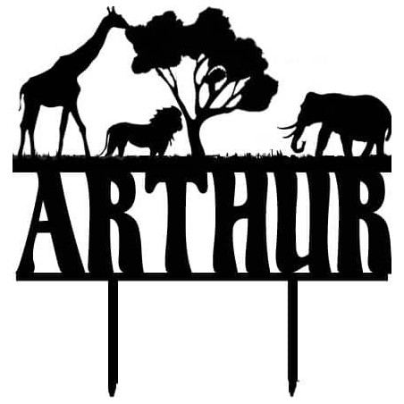 cake-topper-safari-to-customize-colors-of-your-choice