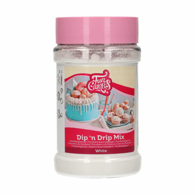 Dip'n Drip White Fondant Mix 150 gr