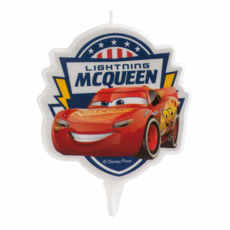 Cars birthday candle