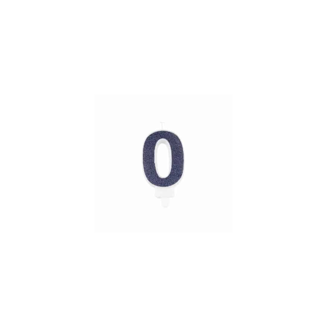 candle-number-0-blue-glitter