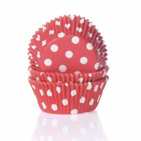 50-red-polka-dot-cupcake cases
