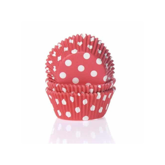 50-red-polka-dot-cupcake cases