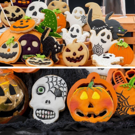 cookie cutter-pumpkin-skull-cookie-halloween