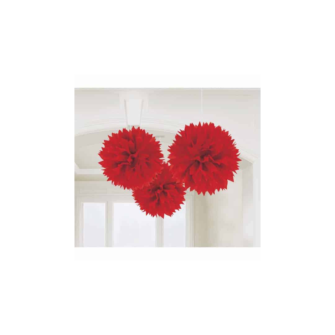 3-red-pompoms-to-hang-40-cm