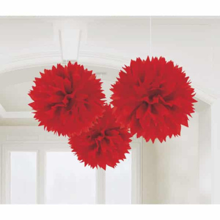 3-red-pompoms-to-hang-40-cm
